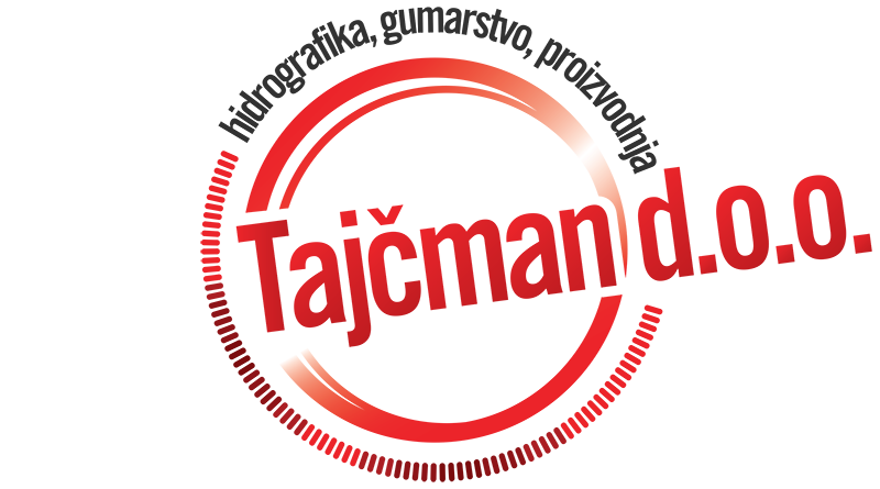 Gumarstvo Tajčman - hidrografika, proizvodnja iz umetnih mas - logo